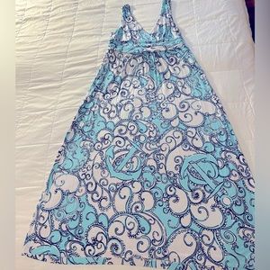 Lilly Pulitzer Sloane shape up or shop out maxi dress